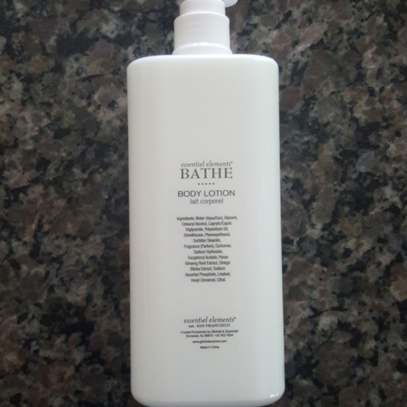 Essential elements BATHE fresh neroli body lotion New 9.6 fl oz pump - Picture 4 of 7